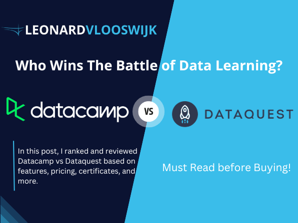 Datacamp vs Dataquest 2023 - Which Giant Wins The Battle of Data Learning?