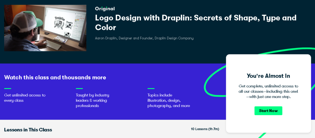 Best Skillshare Classes & Courses: Aaron Draplin Teaches "Logo Design with Draplin: Secrets of Shape, Type, and Color"