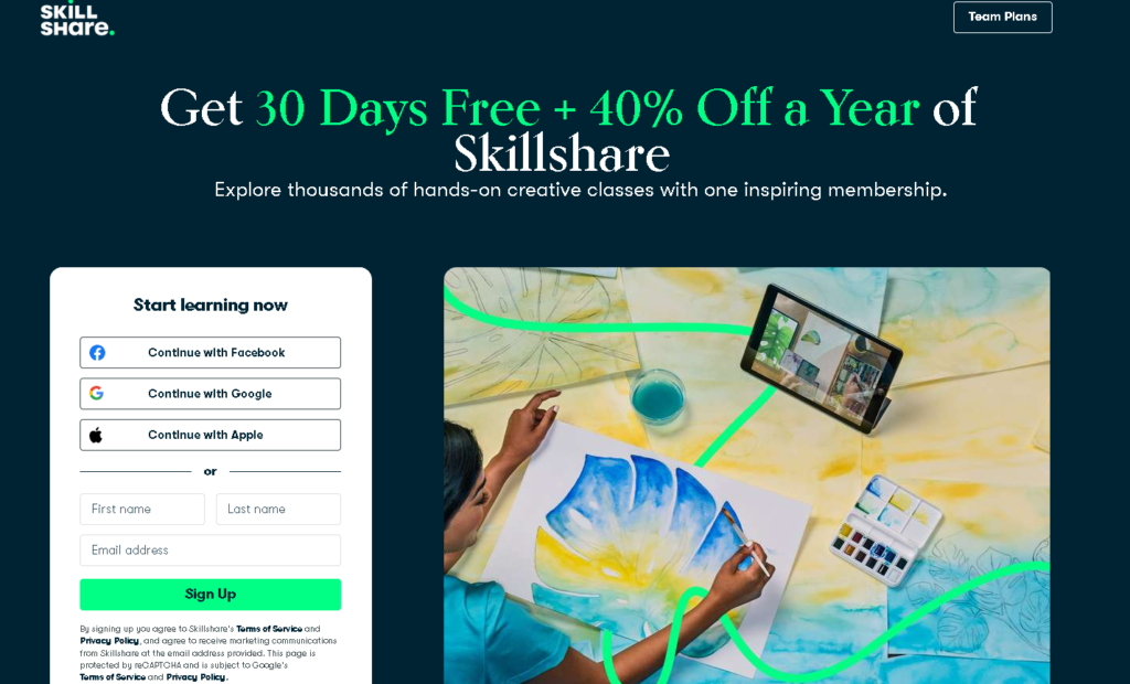 Skillshare Discount Code