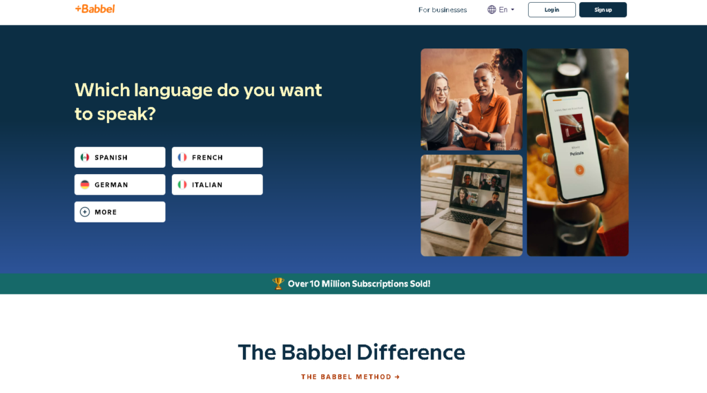 Best Apps for Learning Spanish: Babbel