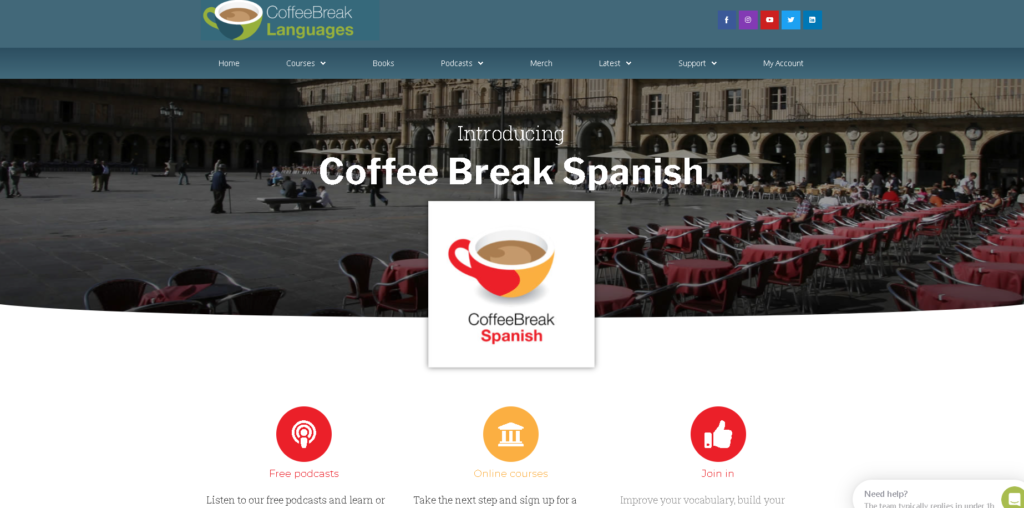 Best Spanish Learning Podcasts: Coffee Break Spanish