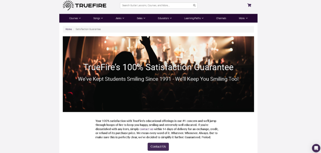 Truefire Review: Truefire Refund Policy