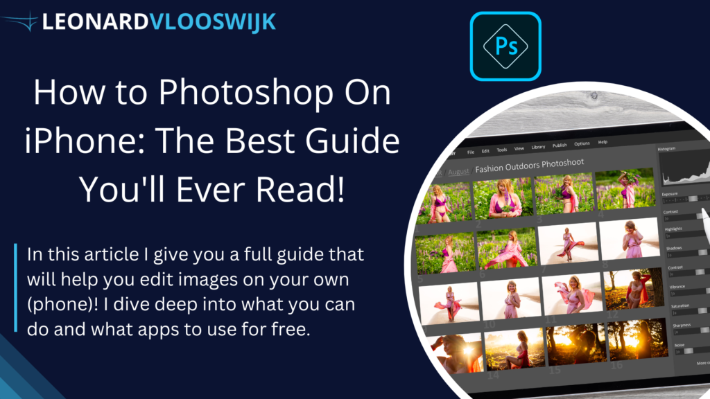 How to Photoshop on iPhone - The Best Guide You'll Ever Read